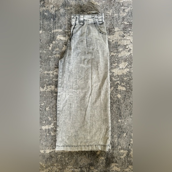 ONE TEASPOON acid wash paperbag waist wide leg jeans - Picture 6 of 6